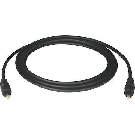 Tripp Lite Audio Cable, Toslink, Optical, SPDIF, 2m A102-02M