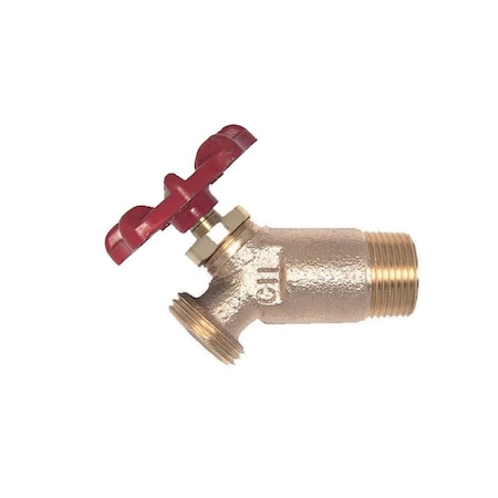 Apollo Valves VLV, BLR DRAIN, 3/4inL, 31600 SER, (RED ALUM WHEEL HDL) 3160104