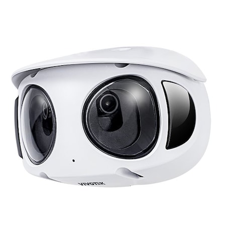 Vivotek 8MP 20M IR Multi-Sensor Outdoor Vandal Proof 180 Deg Panoramic MS9390-EHV-V2