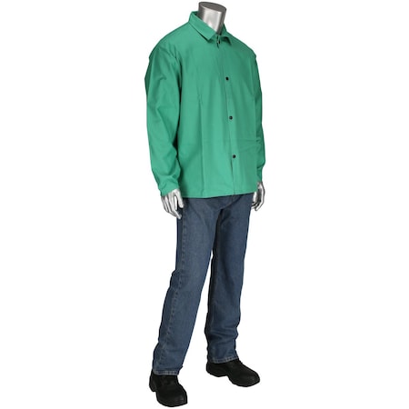 Ironcat Economy FR Treated 100% Cotton Welders Jacket, 30" 7040/L
