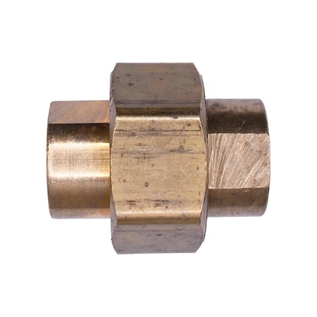 Auveco Brass Pipe Union 1/4in, 5PK 341