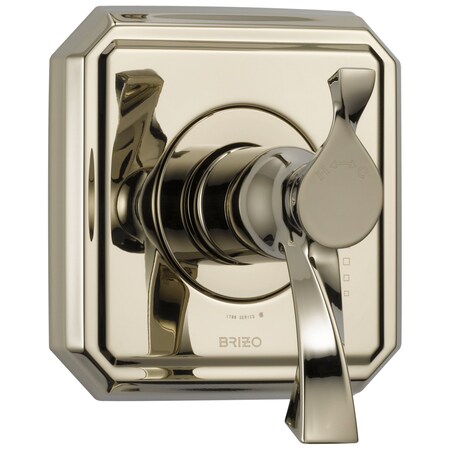 Brizo Virage: Tempassure Thermostatic Valve Only Trim T60030-PN