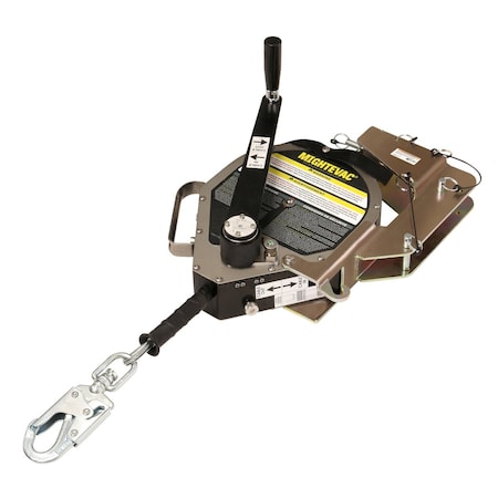 Miller Self-Retracting Device Kit with Stainless Steel Cable, Tripod Bracket and Pulley/Carabiner MME-SCB1-01/50FT