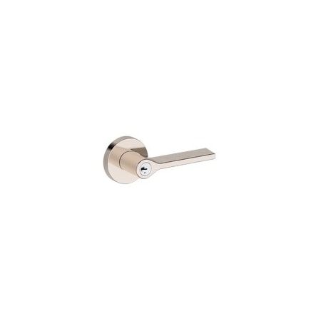 Baldwin Residential Door Levers Keyed Entry Reversible Lifetime Bright Nickel ENANACRR055SMC