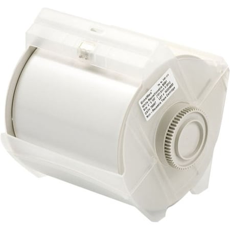 Brady Label Tape Cartridge, White, Labels/Roll: Continuous 76614