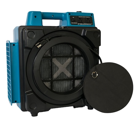 Xpower NegativeAirMachine, 550cfm, 115VAC X-2480A-Blue