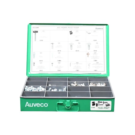 Auveco BHM Assortment Zinc Body Bolts, Bumper Bolts And Specialty Fasteners 6614BHM