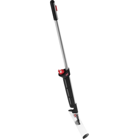 Rubbermaid Commercial Pulse Mop, Hook-and-Loop Connection, Black, Microfiber 1863884