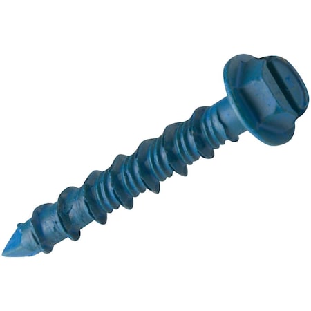 Tapcon 3/16''x1-1/4'' Hex Concrete Screw Anchor, 75 Ct. 24300