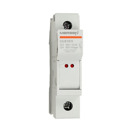 Mersen Panel Mount Fuse Holder, 61.1 mm L J1062723