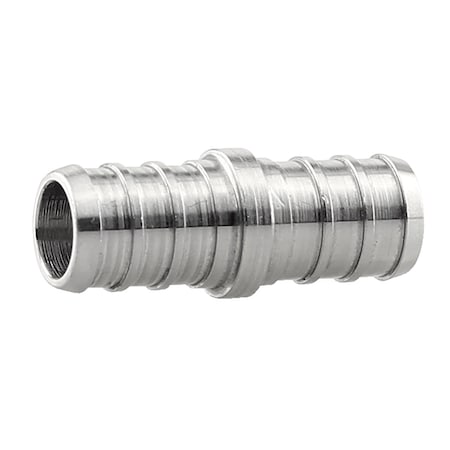 Boshart Industries 1/2 in. PEX in. X 1/2 in. D PEX in. Stainless Steel Coupling PE-PS-C05