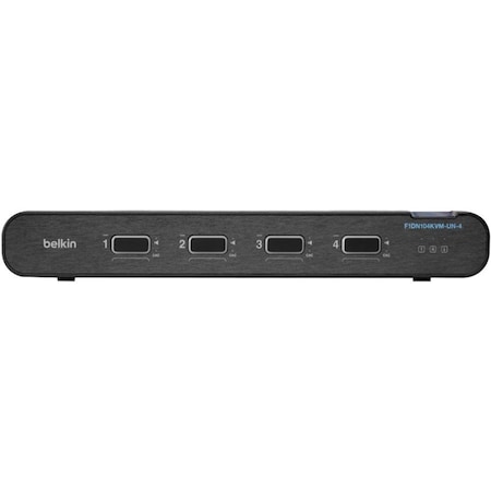 Belkin 4 PT 1 HD DP/HDMI UNVL SKVM W/CAC PP4.0 F1DN104KVM-UN-4