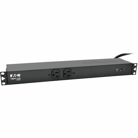 Eaton Tripp Lite Series 2kW 120V Single-Phase Basic PDU with ISOBAR Surge Protection 3840 Joules 14 PDUH20-ISO