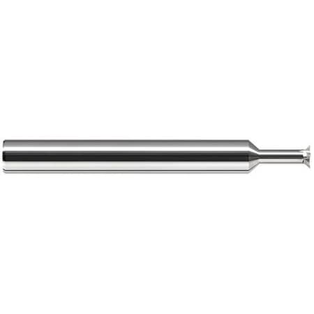 Harvey Tool 0.5000in (1/2) Head DIA x 0.1560in (5/32) LOC x 1.0000in (1) Neck L x 30Deg. per side Carbide Back 692480