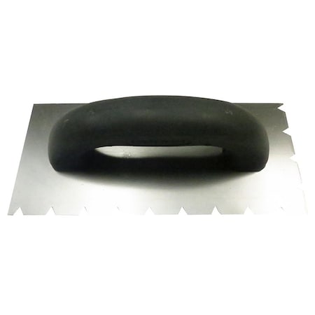 Allway 1/4in x 1/4in x 3/4in SNTV3 SN-Series Soft Grip, Skip-Tooth Trowel SNTUS