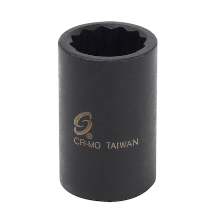 Sunex 1/2 in Drive 15Mm 12-Point Impact Socket 215ZM