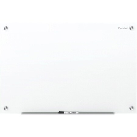 Quartet Brilliance Glass Dry-Erase Boards, 24 x 18, White Surface G22418W