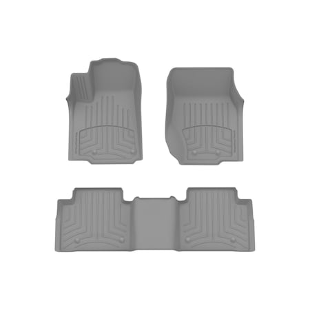 Weathertech Grey, Front and Rear FloorLiner HP 4616961-4617822IM