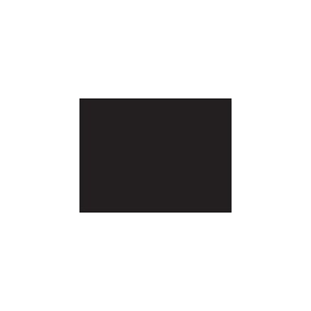 Bubblefast 5 x 7'' Black Inventory Rectangle Labels BFDL639F