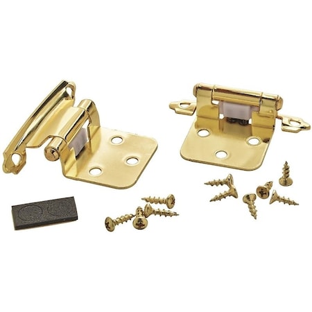 Amerock BP34293 Cabinet Hinge, Polished Brass BPR34293