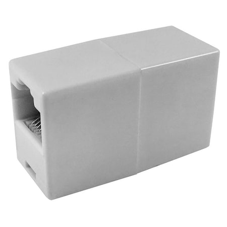 Zenith Ethernet In-Line Coupler, White PN6ECW