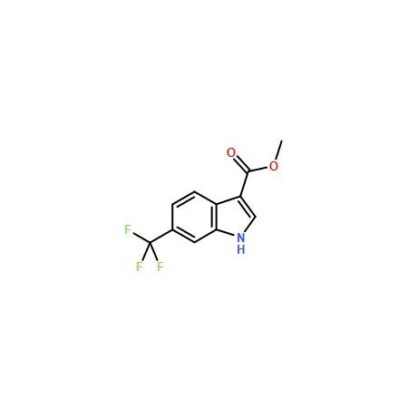 Ak Scientific Methyl 6-(trifluoromethyl)-1H-indole-3-carboxylate (100mg), CAS 415918-12-6 5726AB-100mg