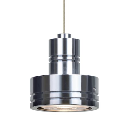 Besa Lighting Sputnik Cord Pendant, Satin Nickel Finish, 1x7W LED 1XT-SPUTNK-LED-SN
