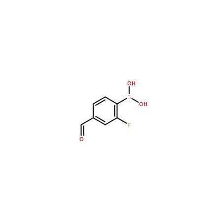 Ak Scientific 2-Fluoro-4-formylphenylboronic acid (10g), CAS 871126-22-6 X1410-10g