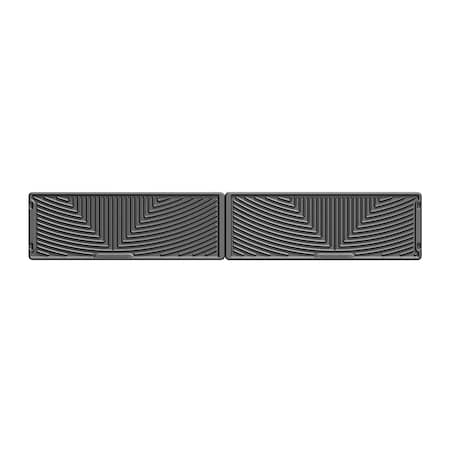 Weathertech Black, Rear All Weather Floor Mats WTFB000356