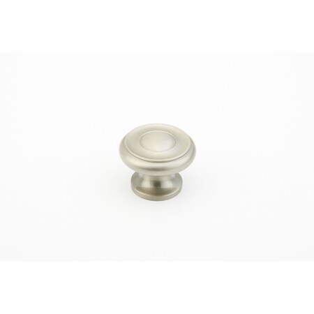 Schaub 1-1/2in Colonial Cabinet Knob Satin Nickel Finish 704-15