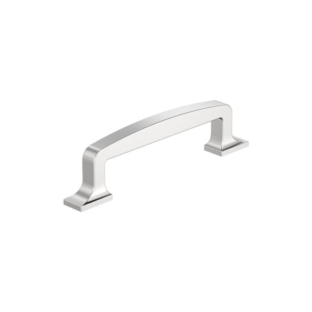 Amerock Westerly 3-3/4 inch 96mm Center-to-Center Polished Chrome Cabinet Pull BP5372026