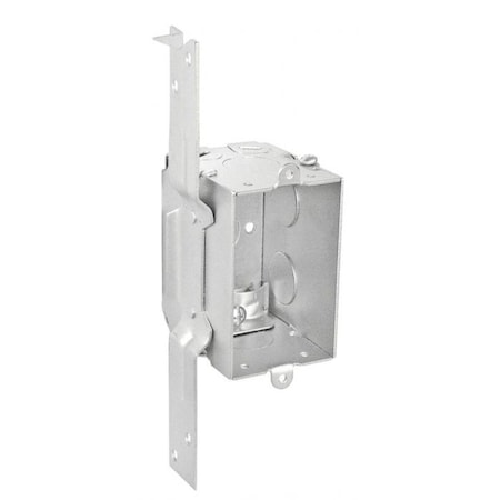Southwire Electrical Box, 14 cu in, Switch Box Type, Steel, Rectangular Shape G602-FR