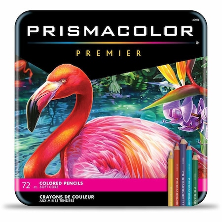 Dymo Prisma Color Pencil Set, 72/ST, Assorted Colors 0 3599TN