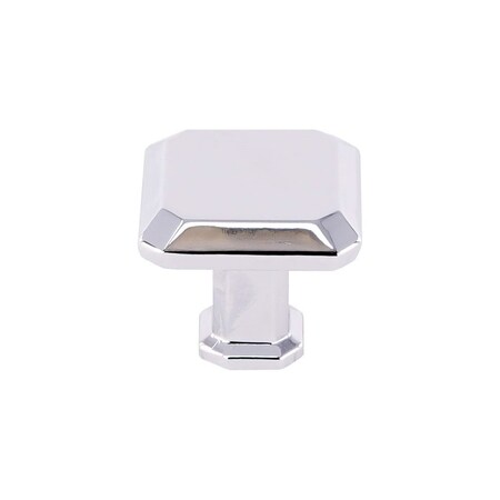 Pride Industrial 1in Square Cabinet Knob Polished Chrome Finish K92230PC