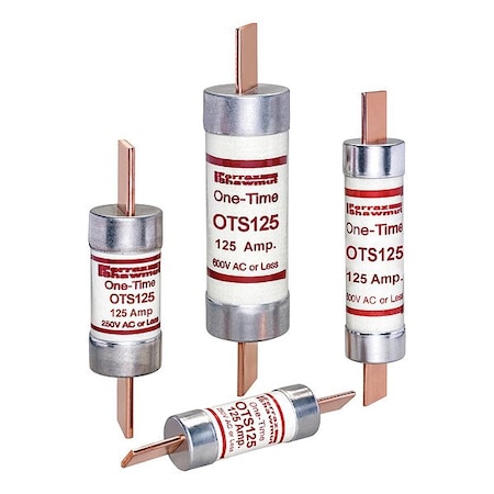 Mersen Fuse, 244.6 mm L, 300 V DC, 125 A OTS125