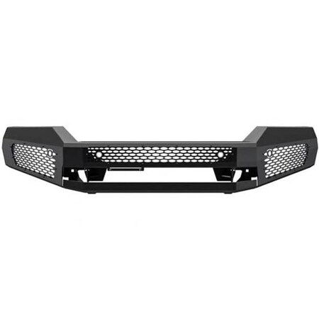 Replacement For Aichi Toyota Tacoma Year 2021 Midnight Series Black Steel Winchready Front Bumper 7