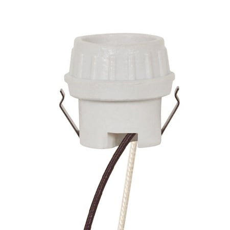 Satco HID Socket, Med Base, 4000KV, Pulse RA 80/1674