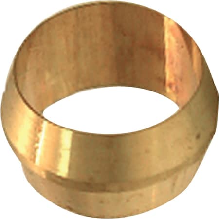 Westlake Pipe & Fittings 1/8'' Brass Compression Sleeve, 2PK 17-6001