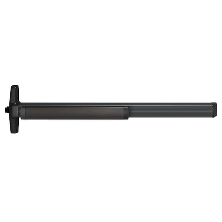 Von Duprin Grade 1 Rim Exit Device, Narrow Stile Pushpad, 48in, Nightlatch, No Pull, Less Dogging, Quiet Elect QEL33ANL-OP 4 315