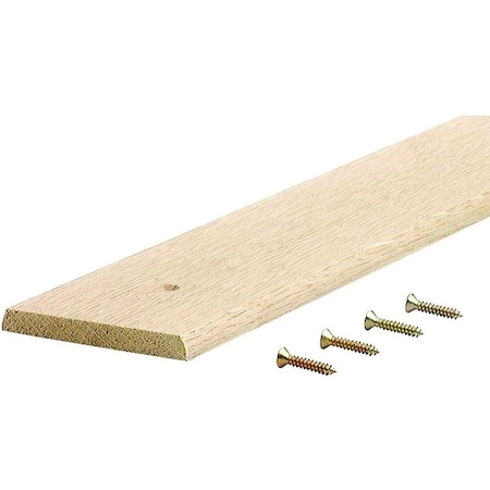 M-D Building Products Seam Binder, 72 in L, 3 in W, Smooth Surface, Oak Wood, Unfinished 85100