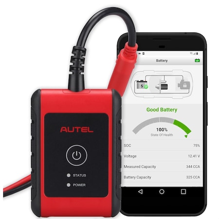 Autel Maxibas Battery Tester : Battery And Electrical Analysis Tool And App For Ios And Android BT506