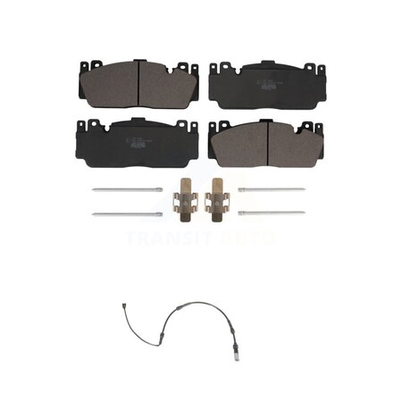 Transit Auto Front Ceramic Brake Pads & Wear Sensor Kit For BMW M4 M3 M2 With Composite Brakes KTW-100006