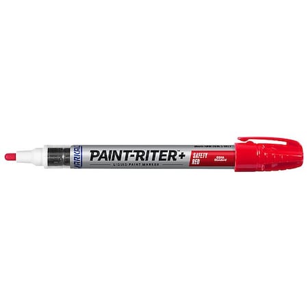 Markal Paint Marker, Medium Tip, Red Color Family, Paint 97272G
