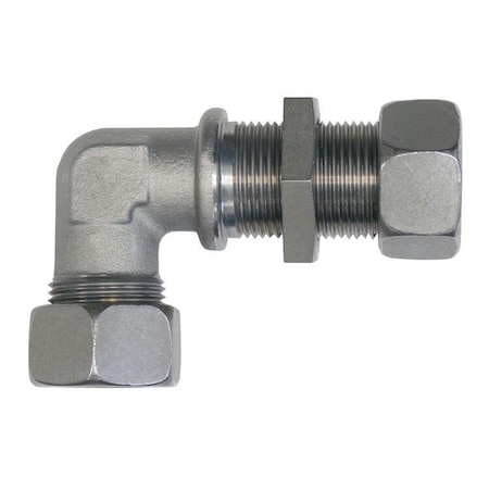 Brennan Industries Tube Bulkhead L10, 90 Deg D2701-LN-L10-L10