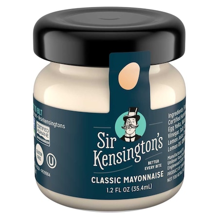Sir Kensingtons Classic Mayonnaise Room Service Jar, 1.2 Ounce, 72PK 69971013