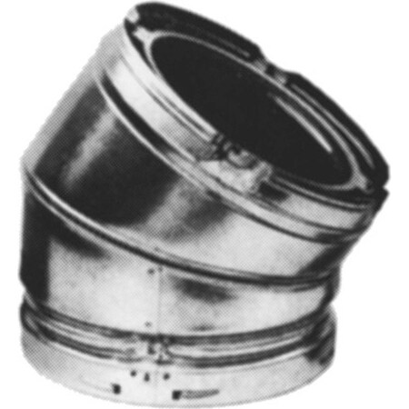 Ameri-Vent Offset Chimney 30Deg 6In 3Wall 6HS-030