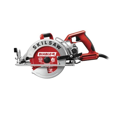 Skilsaw LIGHTWEIGHT WORM DRIVE ELECTRIC CIRCULAR SAW KIT, 7 .25 BLADE, 5/8 IN SPT77WML-22