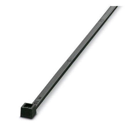 Phoenix Contact Cable Tie, 200 mm L, Black, PA 6.6, 130 N Strength 3240749