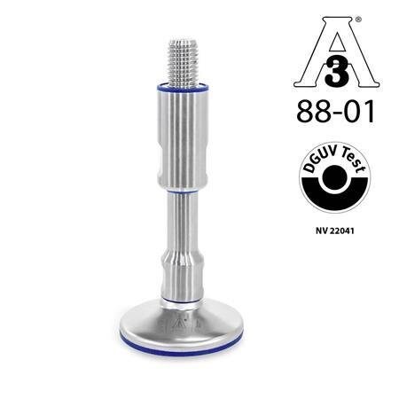 J.W. Winco Leveling Foot 19-100-5/8X11-225-A