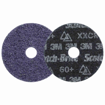3M Scotch-Brite Precision Heavy Duty Surface Conditioning Disc, X-Extra Coarse 60+, 4-1/2in x7/8 in, 50PK HD-DH
